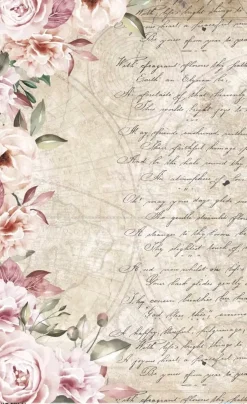 Papel de arroz Nacido para ser salvaje PapersForYou 54x33cm