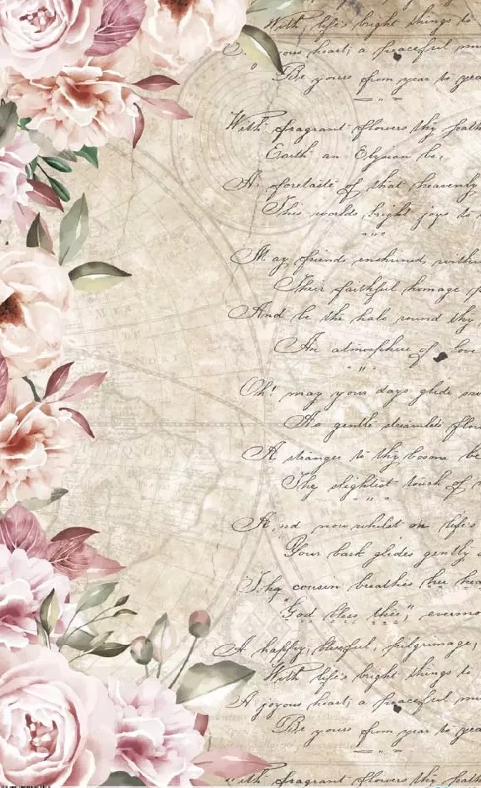 Papel de arroz Nacido para ser salvaje PapersForYou 54x33cm