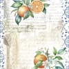 Papel de Arroz Oranges II Fruits Market PapersForYou 54x33cm