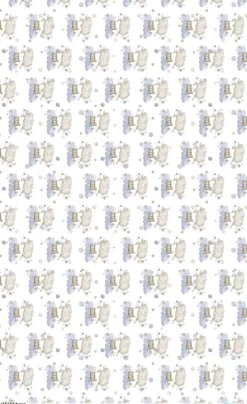 Papel de arroz Ovejas Sweet Baby Boy PapersForYou 54x33cm