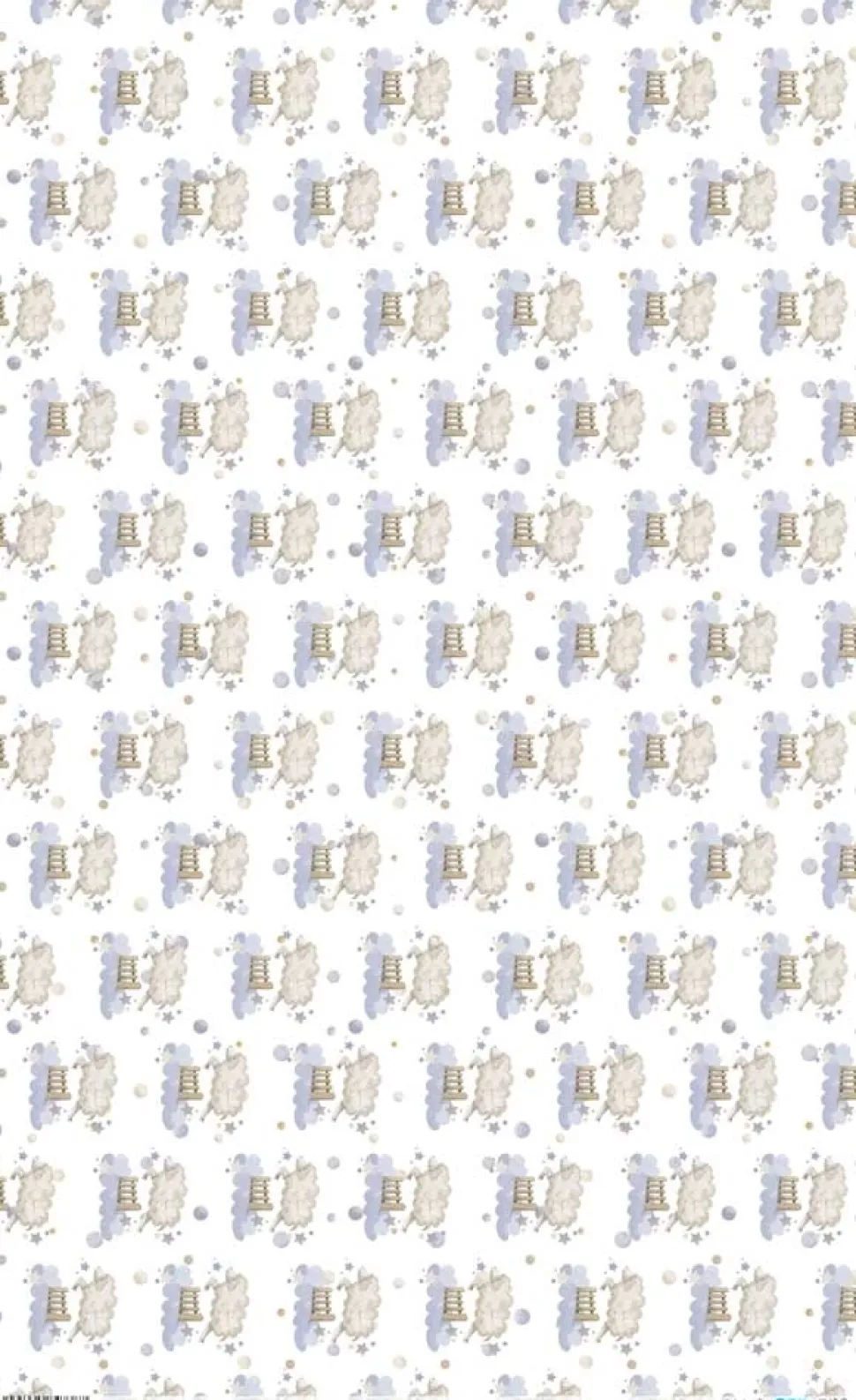 Papel de arroz Ovejas Sweet Baby Boy PapersForYou 54x33cm