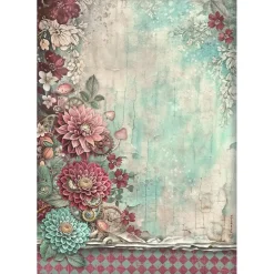 Papel de arroz Peonia Master of Magic Stamperia 21x30cm