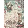 Papel de arroz Reloj de Arena Master of Magic Stamperia 21x30cm