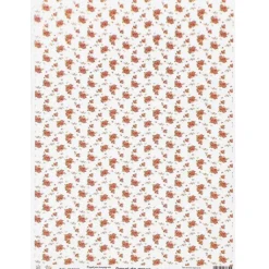 Papel de arroz Rosas pequeñas Orita 29x41cm