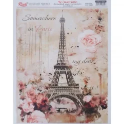 Papel de Arroz Somewhere in Paris Rich 29x42cm