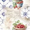 Papel de Arroz Strawberry IV Fruits Market PapersForYou 54x33cm