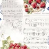 Papel de Arroz Strawberry VI Fruits Market PapersForYou 54x33cm