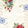 Papel de Arroz Strawberry I Fruits Market PapersForYou 54x33cm