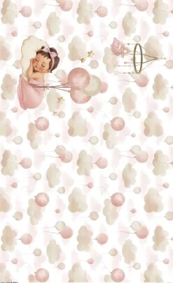 Papel de arroz Sueños Sweet Baby Girl PapersForYou 54x33cm