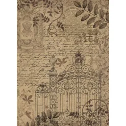 Papel de arroz Verja Old Lace Stamperia 21x30cm