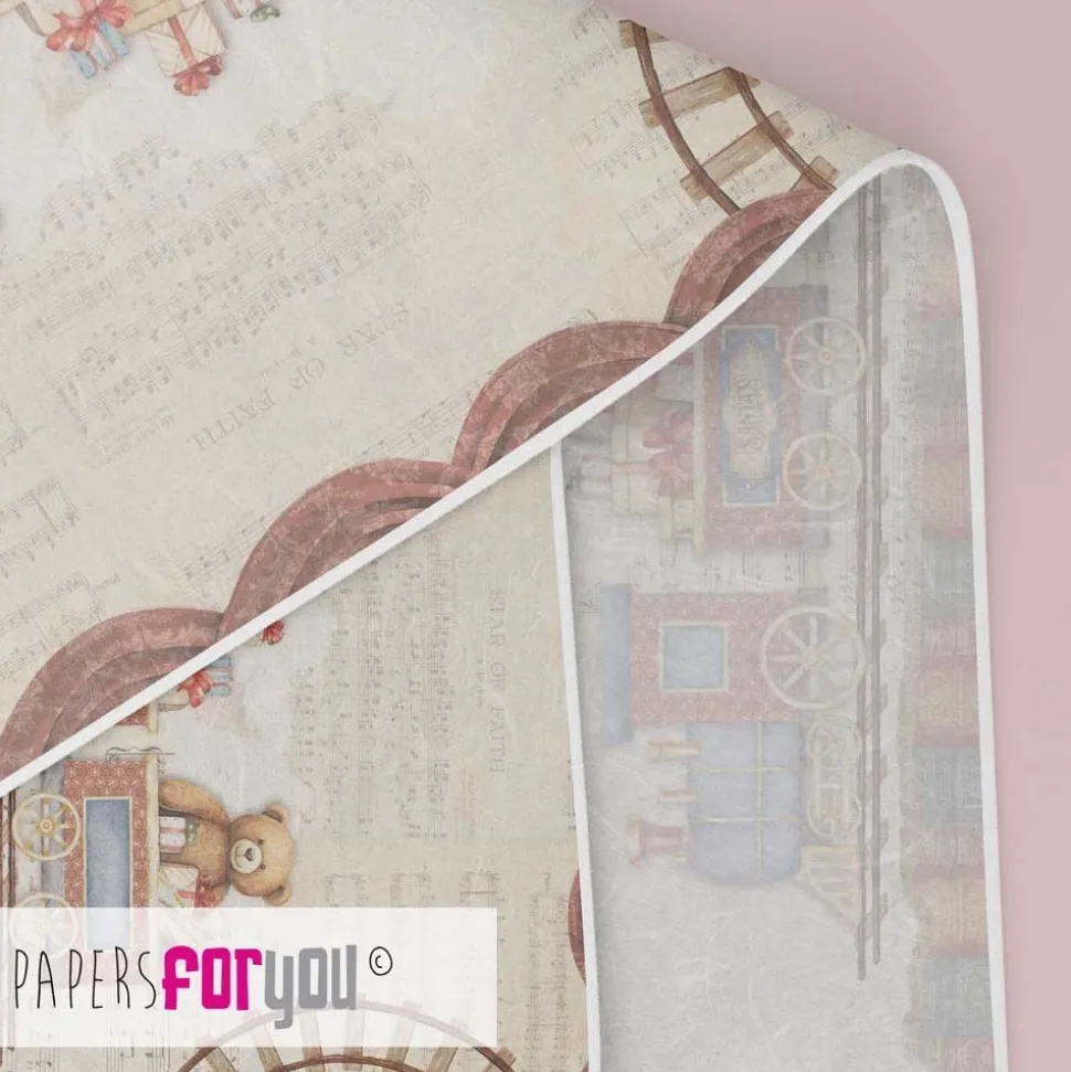 Papel de Arroz VII Santa's Workshop PapersForYou 54x33cm