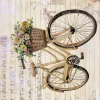 Papel de arroz Vintage Bike VI PapersForYou 54x33cm
