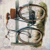 Papel de arroz Vintage Bike V PapersForYou 54x33cm