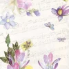 Papel de arroz Vintage flowers PapersForYou 54x33cm