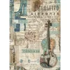 Papel de arroz Violín Music Stamperia 21x30cm