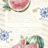 Papel de Arroz Watermelon I Fruits Market PapersForYou 54x33cm
