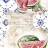 Papel de Arroz Watermelon IV Fruits Market PapersForYou 54x33cm