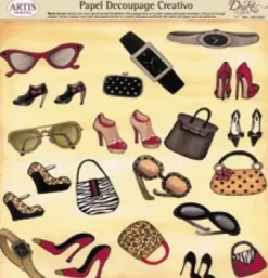 Papel de Decoupage 0813350 Accesorios 30x30 cm. Dayka