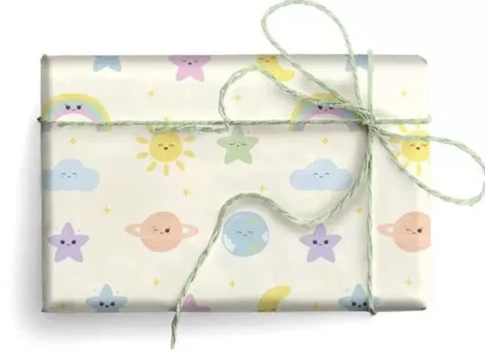 Papel estrellas y planetas Kartos 49,5x68cm