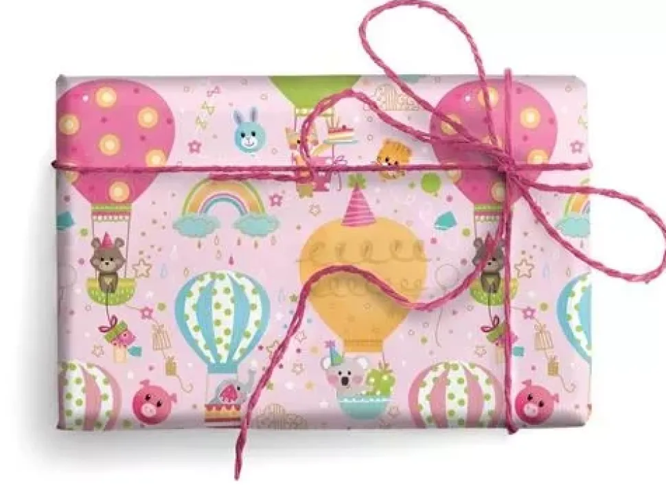 Papel fiesta en globo aerostático Kartos 49,5x68cm