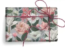 Papel flores elegantes Kartos 49,5x68cm