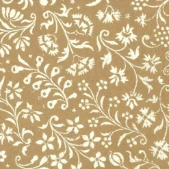 Papel Flores Remondini oro Tassotti