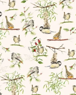 Papel pájaros Tassotti