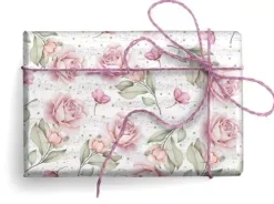 Papel rosas y partituras Kartos 49,5x68cm