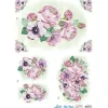 Papel Slim Decoupage Peonias Artis Decor 47,3x33,8cm