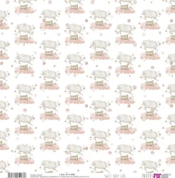 Papel Tela I Sweet Baby Girl PapersForYou 30x30cm