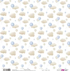 Papel Tela II Sweet Baby Boy PapersForYou 30x30cm