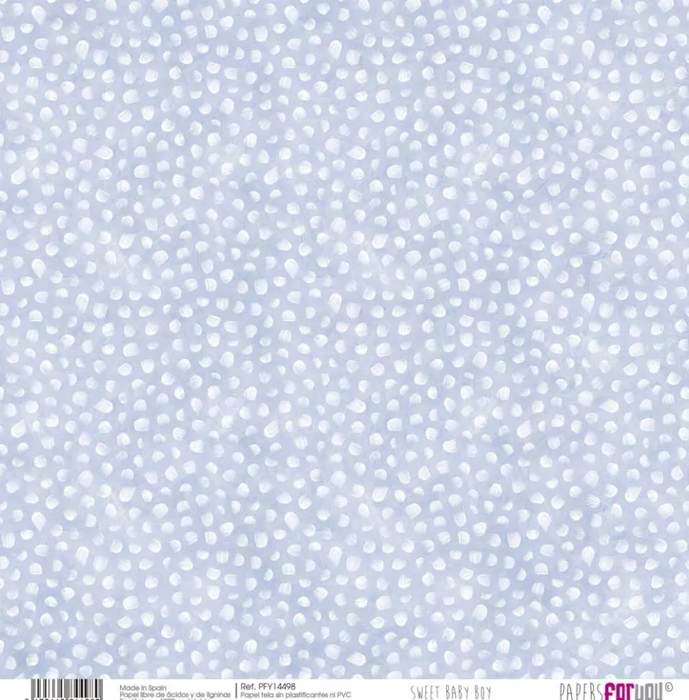 Papel Tela VII Sweet Baby Boy PapersForYou 30x30cm