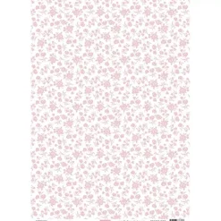 Papel vellum 03 La Vie en Rose Florilèges Design A4