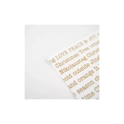 Papel vellum con foil December Vibes Lora Bailora 30x30cm