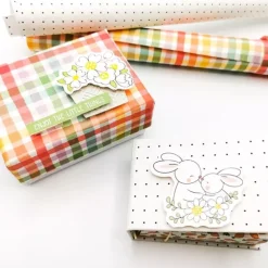 Papeles de Encuadernar Bunny Kisses ModaScrap 48x34cm