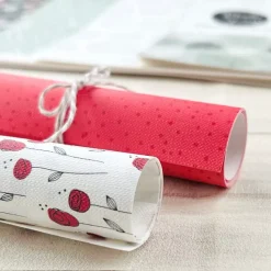 Papeles de Encuadernar Spring Poppies ModaScrap 48x34cm