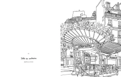 Paris Colouring Book