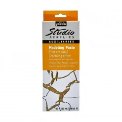 Pasta de modelar efecto craquelado 2 pasos Studio Pebeo 250ml