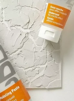 Pasta de modelar efecto craquelado 2 pasos Studio Pebeo 250ml