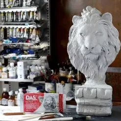 Pasta de Modelar Gris Efecto Piedra Das 1Kg