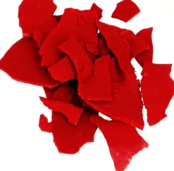 Pastillas de parafina roja para velas Artemio 5gr