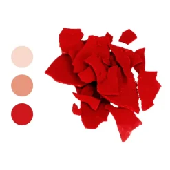 Pastillas de parafina roja para velas Artemio 5gr