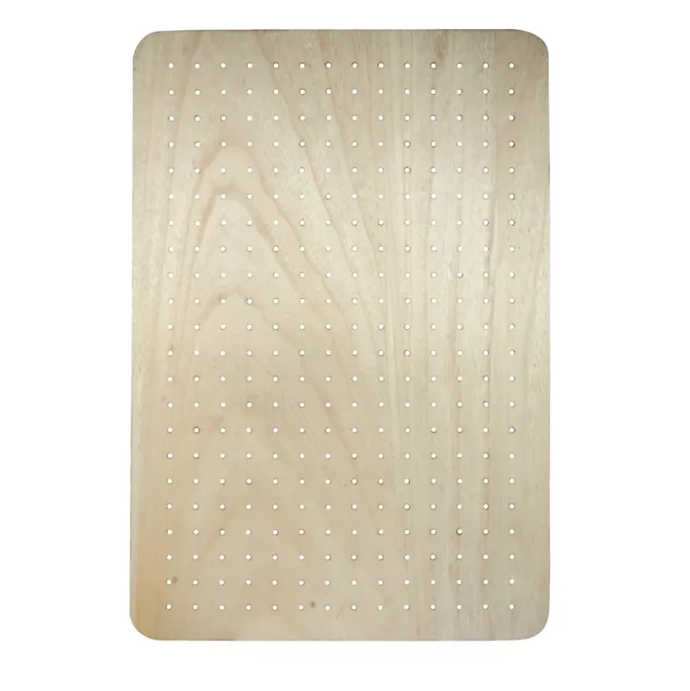 Pegboard rectangular de madera Pin and Peg