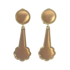 Pendientes margarita para esmaltado