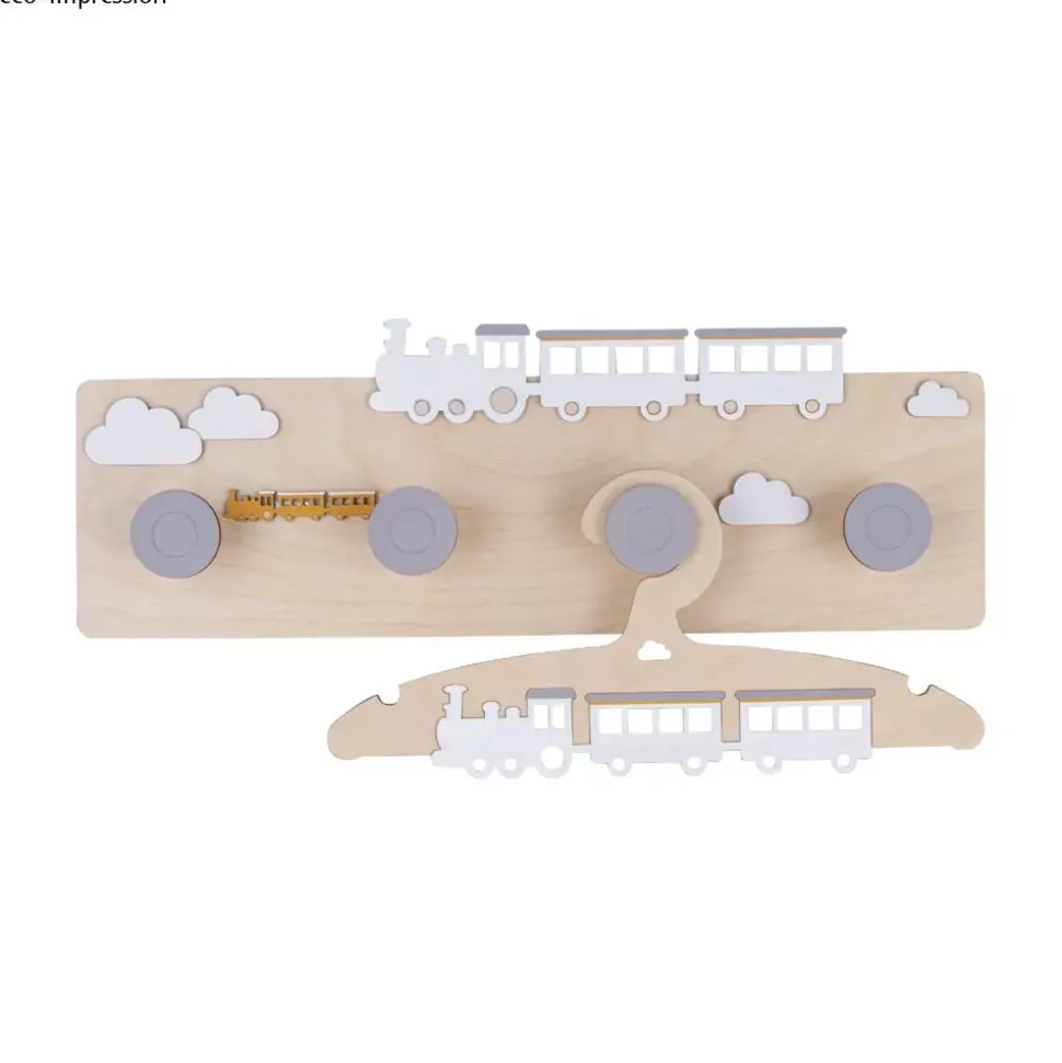 Percha de Madera Tren Rayher