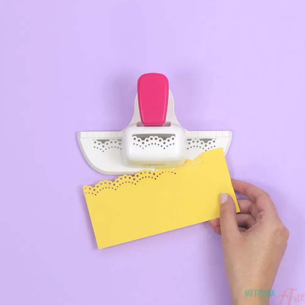 Perforadora bordes blonda Vaessen