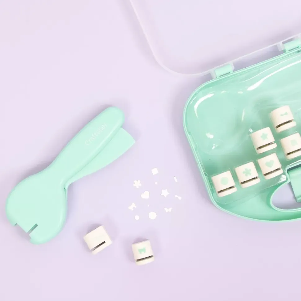 Perforadora Cassette Punch con 12 formas intercambiables Craftelier