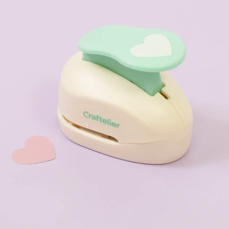 Perforadora corazón 1" (2,54 cm) Craftelier