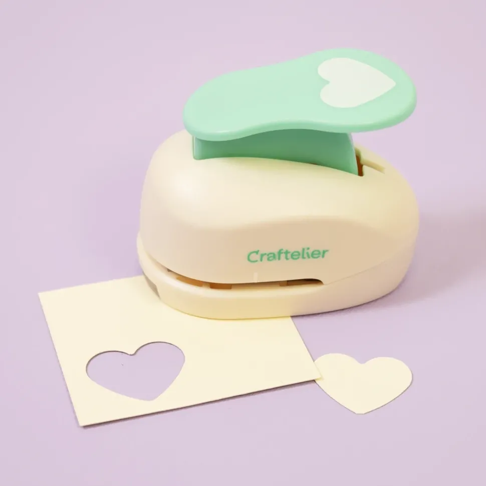 Perforadora corazón 1" (2,54 cm) Craftelier