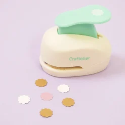 Perforadora círculo festoneado 3/8